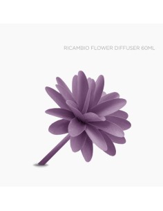 Muhà - Dalia di Ricambio per Bottiglie da 60ml Viola in Legno di Betulla
