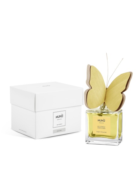 Muhà - Butterfly Gialla 50ml Legni Orientali - Diffusore