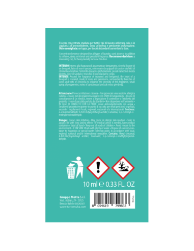 Muhà - Bucato Monodose 10ml Intenso - Profumatore Bucato per Lavatrice