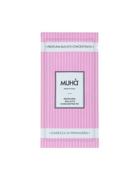 Muhà - Bucato Monodose 10ml Carezza di Pr. - Profumatore Bucato per Lavatrice