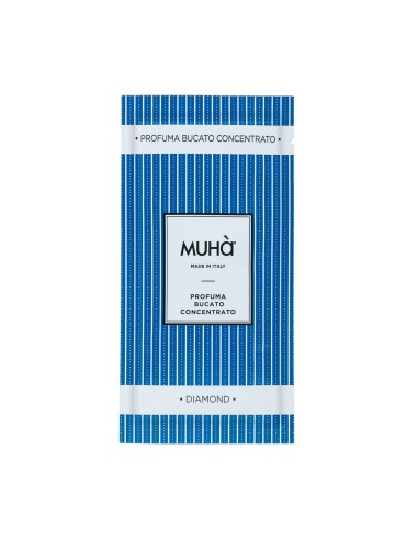 Muhà - Bucato Monodose 10ml Diamond - Profumatore Bucato per Lavatrice