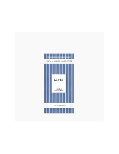 Muhà - Bucato Monodose 10ml Fresco Puro - Profumatore Bucato per Lavatrice