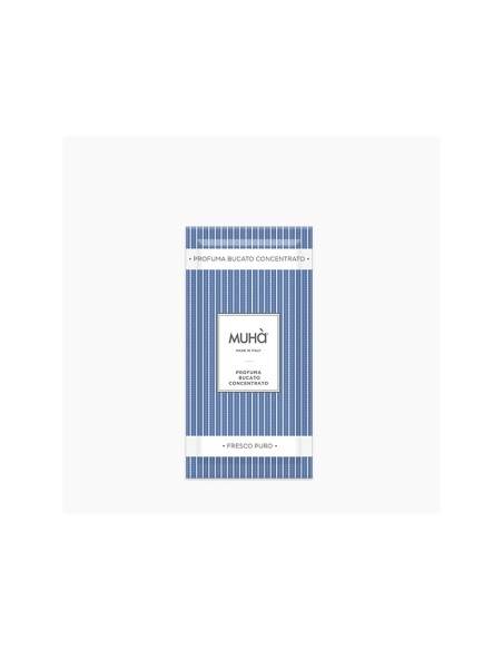 Muhà - Bucato Monodose 10ml Fresco Puro - Profumatore Bucato per Lavatrice
