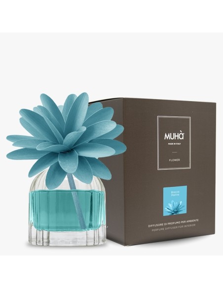 Muhà - Flower 60ml Azzurro Brezza Marina - Diffusore