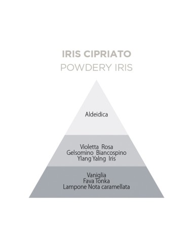 Muhà - Flower 60ml Bianco Iris Cipriato - Diffusore