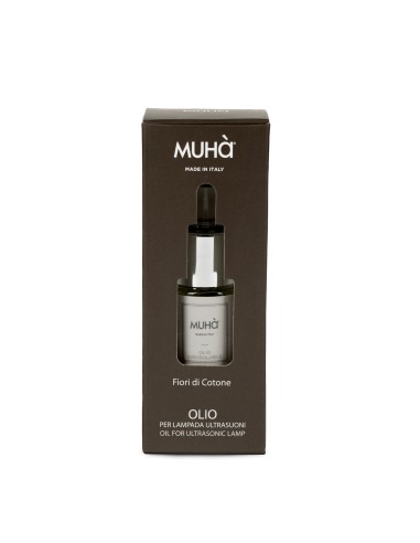 Muhà - Olio Idro 15ml Fiori di Cotone - Essenza Idroalcolica Concentrata
