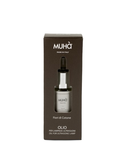Muhà - Olio Idro 15ml Fiori di Cotone - Essenza Idroalcolica Concentrata