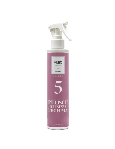 Muhà - Milleusi 200ml Legno di Oud Igienizzante - Detergente Deodorante