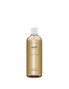 Muhà - Refill 500ml Vaniglia e Ambra Pura - Ricarica Liquida per Diffusore