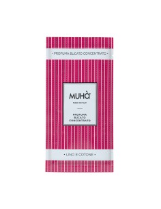 Muhà - Bucato Monodose 10ml Lino e Cotone - Profumatore Bucato per Lavatrice