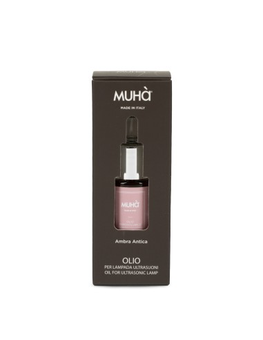 Muhà - Olio Idro 15ml Ambra Antica - Essenza Idroalcolica Concentrata