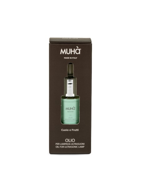 Muhà - Olio Idro 15ml Cuoio e Frutti - Essenza Idroalcolica Concentrata
