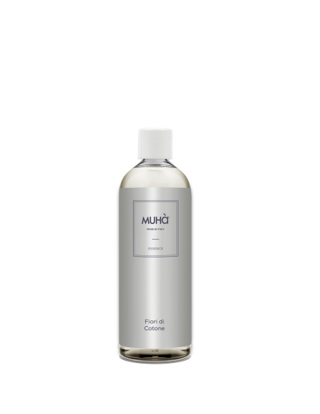 Muhà - Refill 500ml Fiori di Cotone - Ricarica Liquida per Diffusore