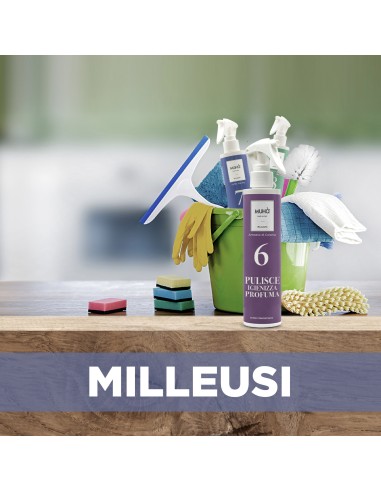 Muhà - Milleusi 200ml Mistero di Spezie Igienizzante - Detergente Deodorante