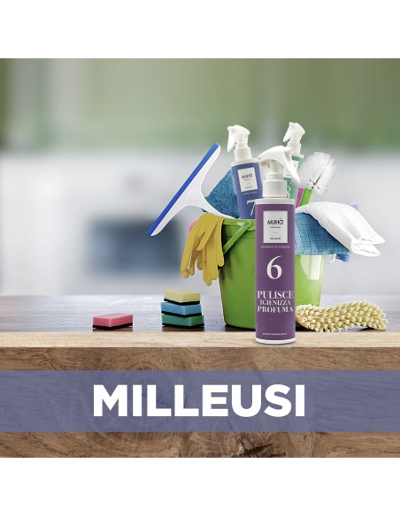 Muhà - Milleusi 200ml Mistero di Spezie Igienizzante - Detergente Deodorante