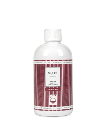 Muhà - Bucato 400ml Lino e Cotone - Profumatore Bucato per Lavatrice