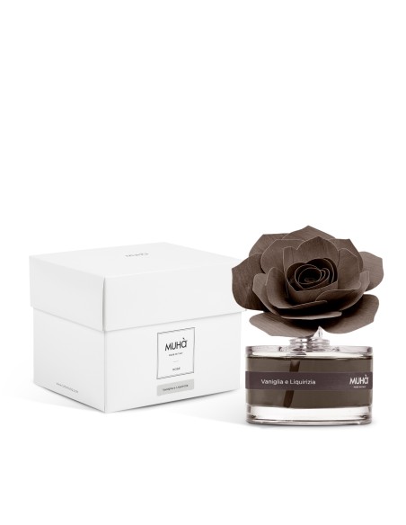 Muhà - Rosa Marrone 50ml Vaniglia e Liquirizia - Diffusore