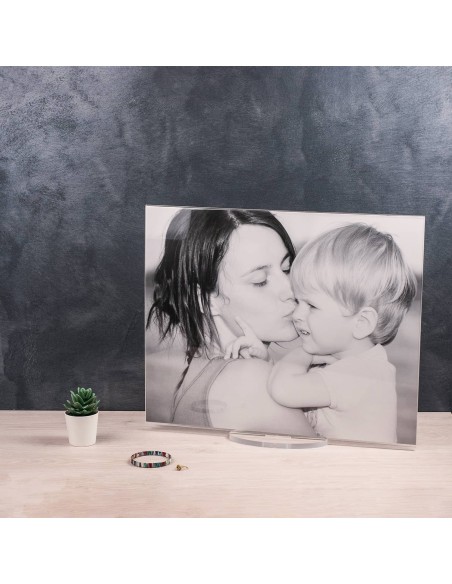 Vesta Home - Portafoto Grande Maxi Air 40x50·trasparente·40 X 50 Th. Base 8 Mm Th. Body 4 Mm