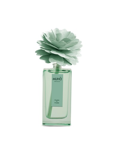 Muhà - Peony Verde Acqua 50ml Cuoio e Frutti - Diffusore