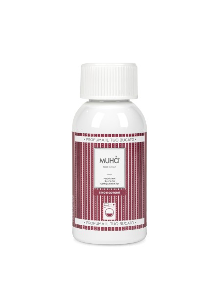 Muhà - Bucato 100ml Lino e Cotone - Profumatore Bucato per Lavatrice