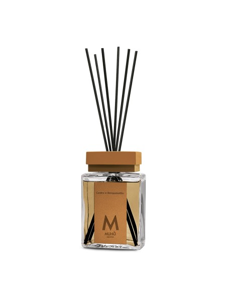 Muhà - Perfume 200ml Cedro e Bergamotto - Diffusore