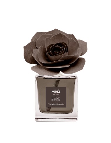 Muhà - Rosa Marrone 100ml Vaniglia e Liquirizia - Diffusore