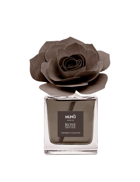 Muhà - Rosa Marrone 100ml Vaniglia e Liquirizia - Diffusore