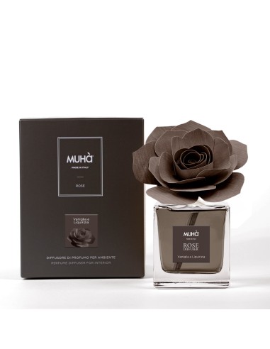 Muhà - Rosa Marrone 100ml Vaniglia e Liquirizia - Diffusore