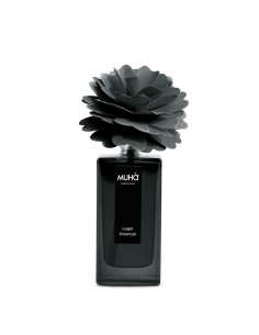 Muhà - Peony Nero 50ml Legni Orientali Trasparente - Diffusore