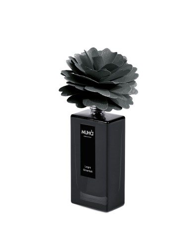 Muhà - Peony Nero 50ml Legni Orientali Trasparente - Diffusore