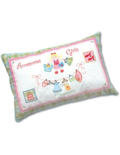 Cuscino Girl rettangolare My doll