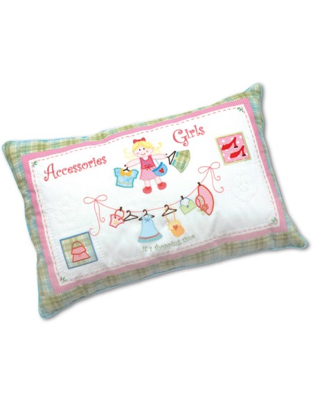 Cuscino Girl rettangolare My doll