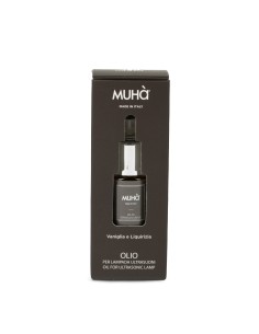 Muhà - Olio Idro 15ml Vaniglia e Liquirizia - Essenza Idroalcolica Concentrata