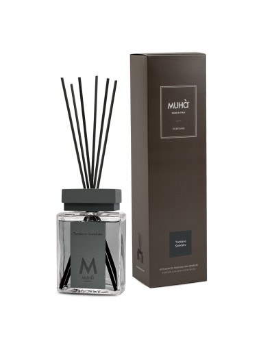 Muhà - Perfume 200ml Tonka e Sandalo - Diffusore