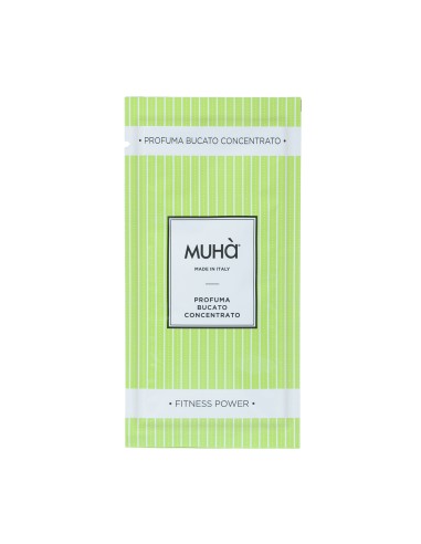 Muhà - Bucato Monodose 10ml Fitness Power - Profumatore Bucato per Lavatrice