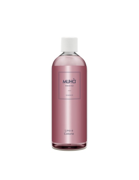 Muhà - Refill 100ml Lino e Cotone - Ricarica Liquida per Diffusore