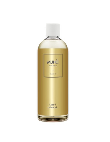 Muhà - Refill 1000ml Legni Orientali Trasparente - Ricarica Liquida per Diffusore