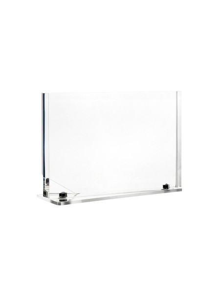 Vesta Home - Portafoto Piccolo Block·trasparente·10 X 15 Th. Base 3 Mm Th. Body 12 Mm