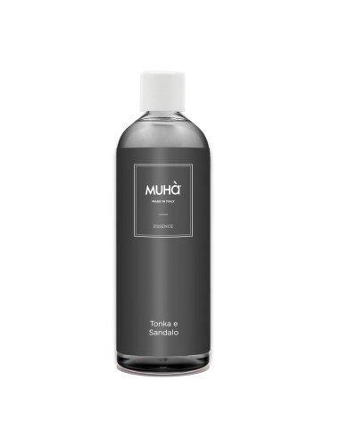 Muhà - Refill 1000ml Tonka Sandalo - Ricarica Liquida per Diffusore