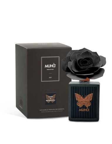 Muhà - Art Butterfly 100 ml Cedro Bergamotto - Diffusore