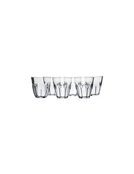 Vesta Home - Ankon Bicchieri Molati - Set 6 Pezzi·trasparente·ø9,5 X 9,5 H Th. 4 Mm