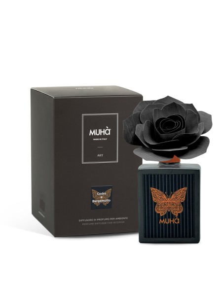 Muhà - Art Butterfly 200 ml Cedro Bergamotto - Diffusore