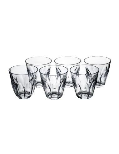 Vesta Home - Ankon Bicchieri Molati - Set 6 Pezzi·trasparente·ø9,5 X 9,5 H Th. 4 Mm