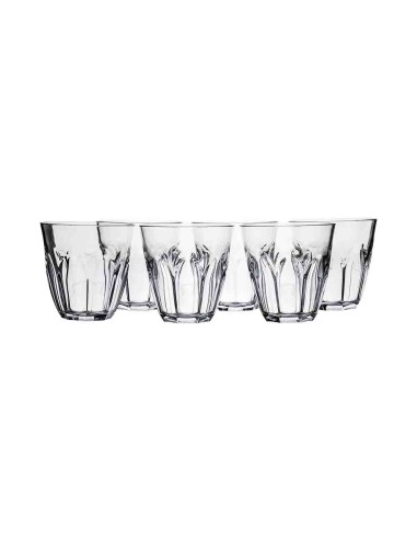 Vesta Home - Ankon Bicchieri Molati - Set 6 Pezzi·trasparente·ø9,5 X 9,5 H Th. 4 Mm