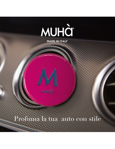 Muhà - Car Auto Ricaricabile Lino e Cotone - Profumatore Auto
