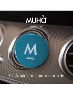 Muhà - Car Auto Ricaricabile Menta e Sandalo - Profumatore Auto 2