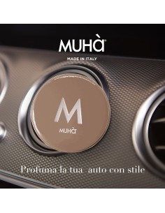 Muhà - Car Auto Ricaricabile Vaniglia e Liquirizia - Profumatore Auto 2
