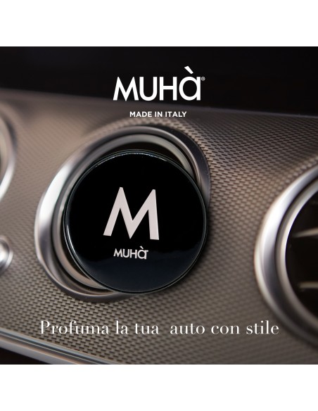 Muhà - Car Auto Ricaricabile Legni e Te' - Profumatore Auto