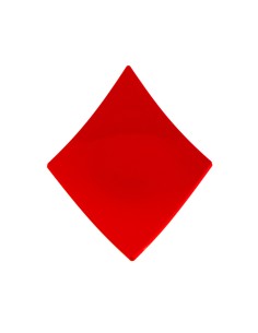 Vesta Home - Vuotatasche Carte Quadri·bianco/rosso·17 X 24,5 X 2,6 H Th. 5 Mm 2