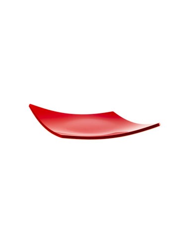 Vesta Home - Vuotatasche Carte Quadri·bianco/rosso·17 X 24,5 X 2,6 H Th. 5 Mm
